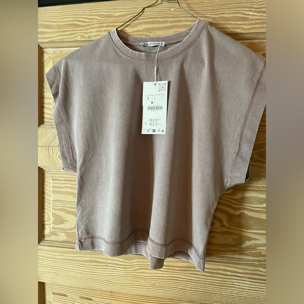 Zara Blush Pink Tee